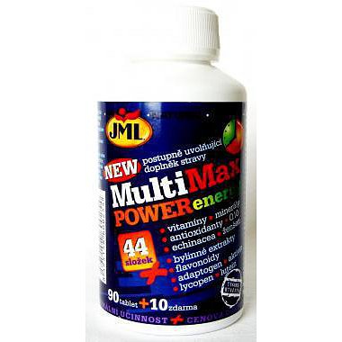 JML MultiMax Power Energy tablety 100 x 44 slož.vitamín