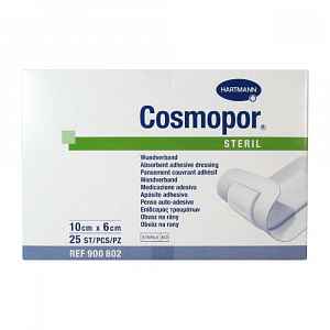 Rychloobvaz Cosmopor 10 x 6 cm sterilní 25 ks