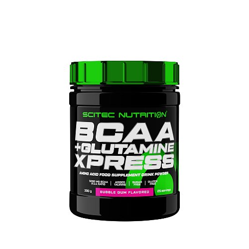 SciTec Nutrition BCAA + Glutamine Xpress bubble gum 300 g