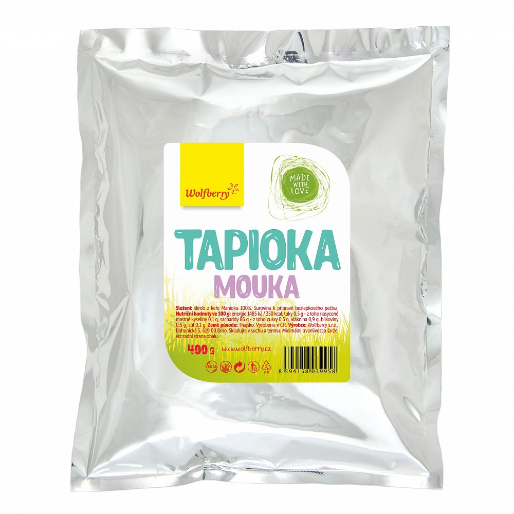 WOLFBERRY Tapioková mouka 400 g