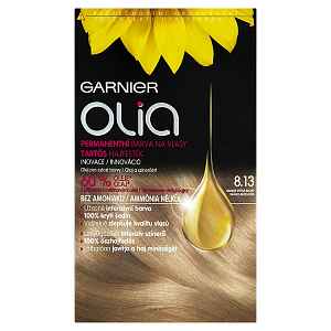 Garnier Permanentní olejová barva na vlasy bez amoniaku Olia 8.13 oslnivá světlá blond