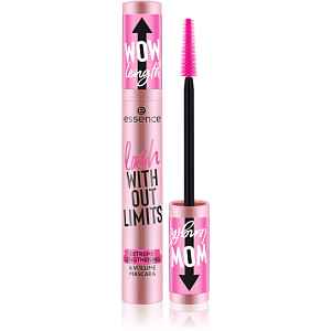 essence lash WITHOUT LIMITS objemová a prodlužující řasenka odstín Black 13 ml