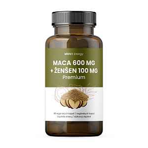 MOVit Energy Maca 600 mg + Ženšen 100 mg 90 kapslí