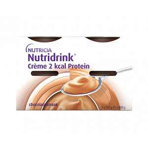 Nutridrink Creme 2 kcal Protein s příchutí čokolády 4x200 g