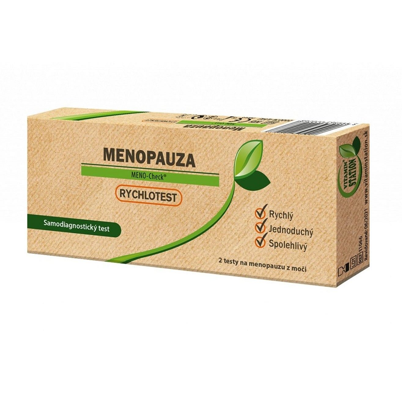 VITAMIN STATION Rychlotest Menopauza 2 ks