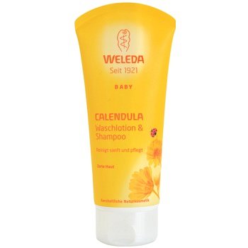 Weleda Baby and Child šampon a sprchový gel pro děti měsíček 200 ml