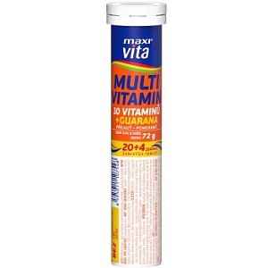 Maxi Vita Multivitamin+guarana Tbl.eff.20+4