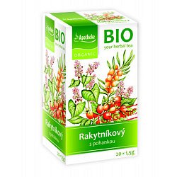 Apotheke BIO Rakytníkový čaj s pohankou nálevové sáčky 20x 1,5 g