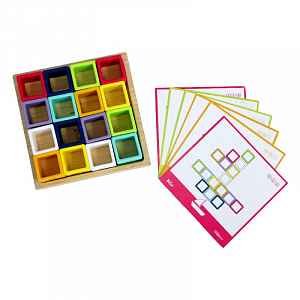 Bblüv silikonové puzzle Blöx