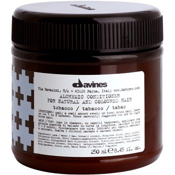 Davines Alchemic Tobacco hydratační kondicionér pro zvýraznění barvy vlasů  250 ml