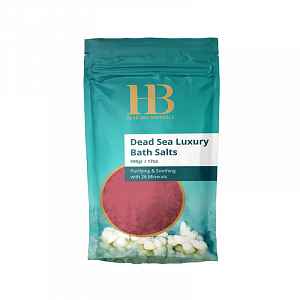 H&B Dead Sea Minerals Luxusní sůl do koupele Růže 500 g