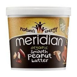 Meridian Organic 100% Arašídové máslo hladké smooth 1000g