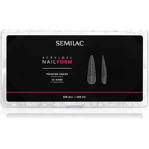 Semilac Accessories Acrylgel Nail Form šablony na nehty velikost Pointed 120 ks