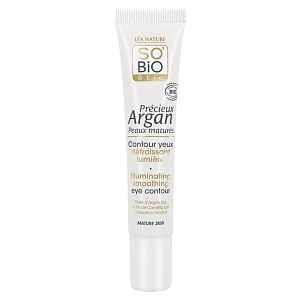 SO’BiO étic Anti-Age Precieux Argan Péče o oční okolí GOLD BIO 15 ml