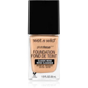 Wet n Wild Photo Focus matující fluidní make-up odstín Classic Beige 30 ml