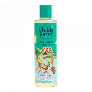 Childs Farm 3v1 Sprchový gel, šampon a kondicionér jahoda a máta 250 ml