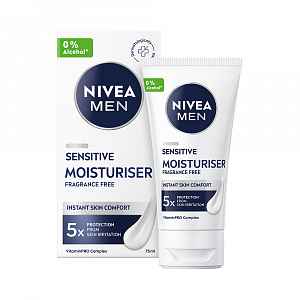 Nivea Men Sensitive hydratační krém pro muže 75 ml
