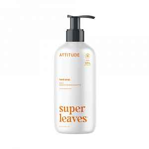 ATTITUDE Přírodní mýdlo na ruce Super leaves s detoxikačním účinkem – pomerančové listy 473 ml