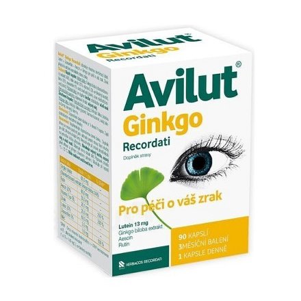 Avilut Ginkgo Recordati cps.90