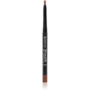 essence 8h Matte Comfort matná tužka na rty s ořezávátkem odstín 01 Cinnamon Spice 0,3 g