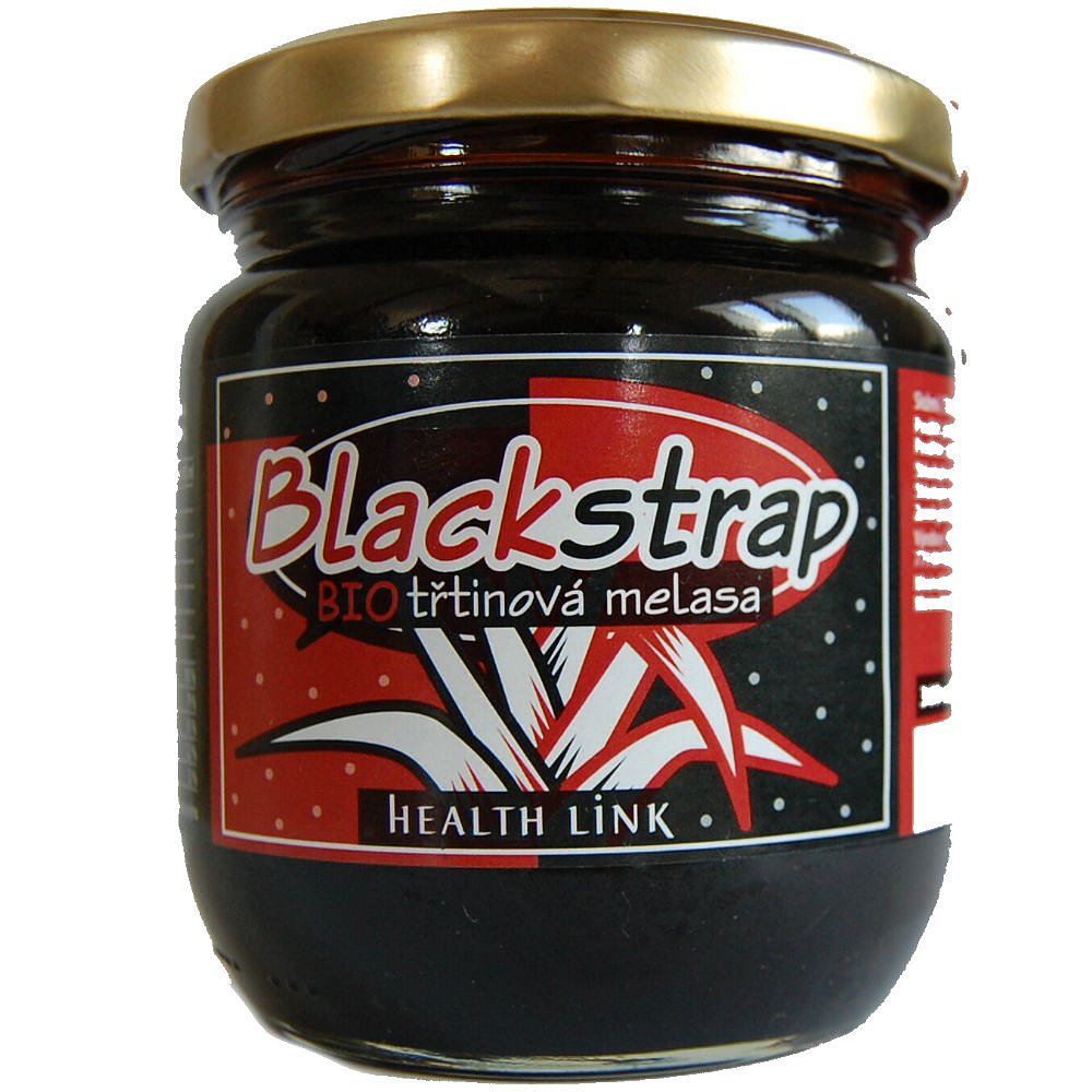 HEALTH LINK Třtinová melasa Blackstrap BIO 360 ml