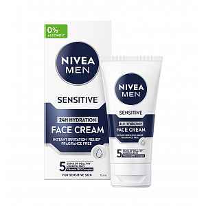Nivea Men Sensitive hydratační krém pro muže 75 ml