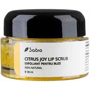 Sabio Cosmetics Citrus JOY lip scrub – peeling na rty 30 ml