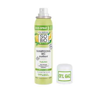 SO’BiO étic Čisticí suchý šampon ve spreji s Yuzu BIO 100 ml