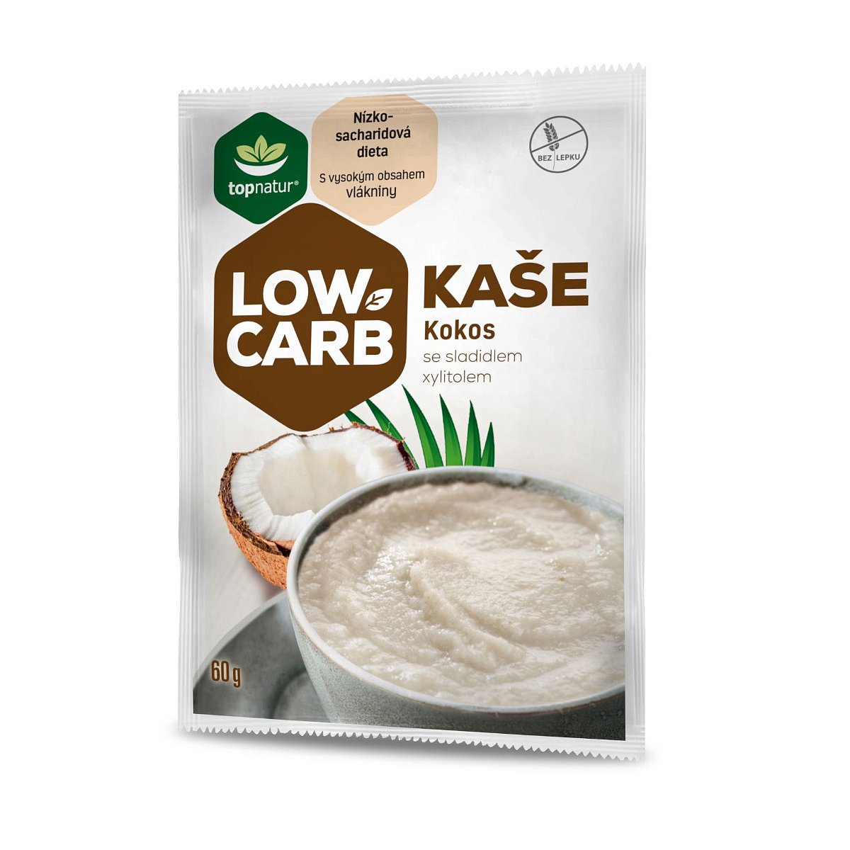 Topnatur Low Carb Kaše kokosová 60 g