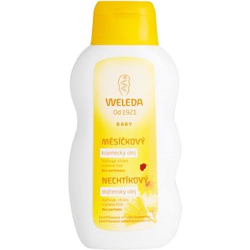 Weleda Baby and Child měsíčkový kojenecký olej bez parfemace 200 ml