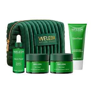 WELEDA Dárkové balení kosmetická taštička Skin Food face care ritual