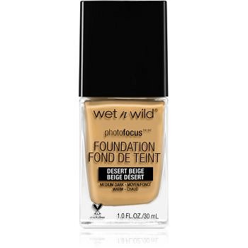 Wet n Wild Photo Focus matující fluidní make-up odstín Desert Beige 30 ml