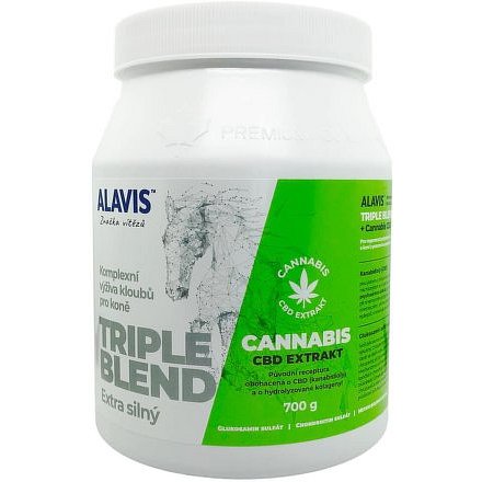 ALAVIS Triple blend Extra silný+ Cannabis CBD 700g