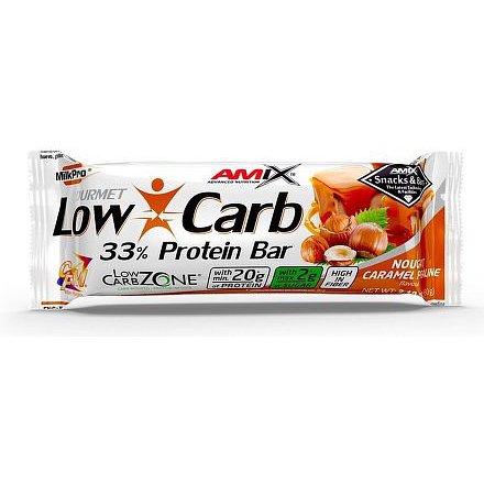 Low-Carb 33% Protein Bar - 60g - Nougat-Caramel Praline