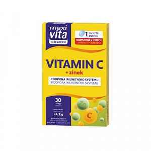 Maxi Vita Vitamin C+zinek Tbl.30