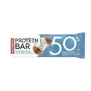 Nutrend Proteinová tyčinka 50 kokos 50 g