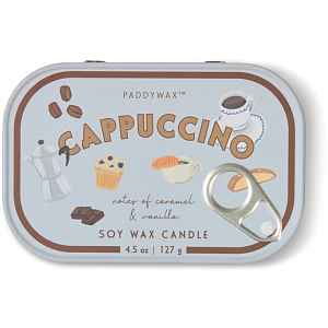 Paddywax Bistro Tin Cappuccino vonná svíčka v plechovce 127 g