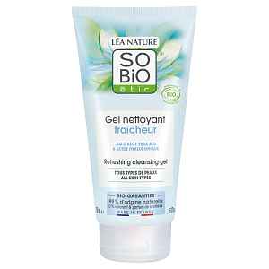 SO’BiO étic Hydratační mycí gel Aloe vera BIO 150 ml