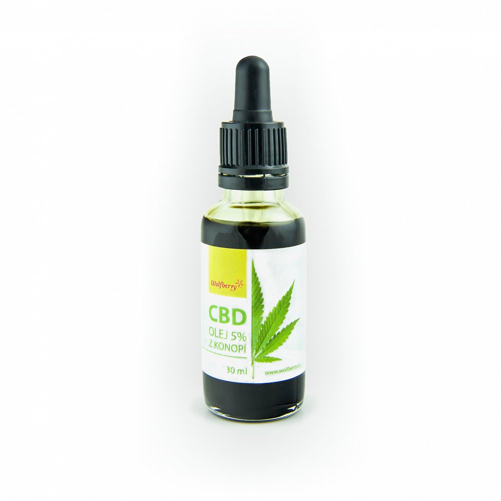 WOLFBERRY CBD Konopný olej 30 ml