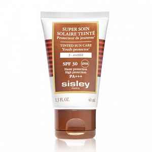 Sisley Sun ochranný tónovací krém na obličej SPF 30 odstín 3 Amber  40 ml
