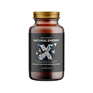BrainMax Natural Energy®, 90 rostlinných kapslí