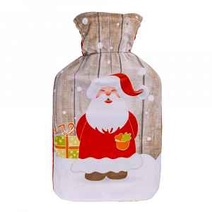 Gifty City Termofor s fleecovým obalem, 0,7 l, Santa Claus