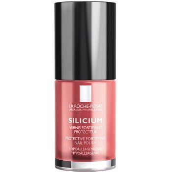 La Roche-Posay Silicium Color Care lak na nehty odstín 22 Poppy Red 6 ml