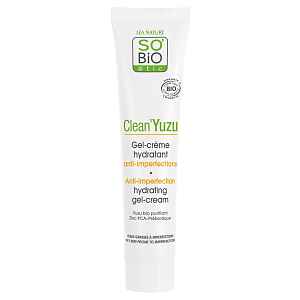 SO’BiO étic Clean Yuzu Hydratační pleťový gel krém BIO 40 ml