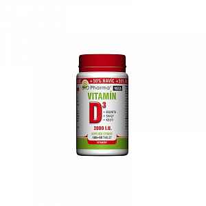 Vitamín D3 Mega 2000 I.U. tbl.180+90 Bio-Pharma