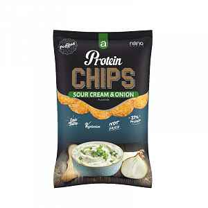 Protein Chips 40g - zakysaná smetana s cibulí