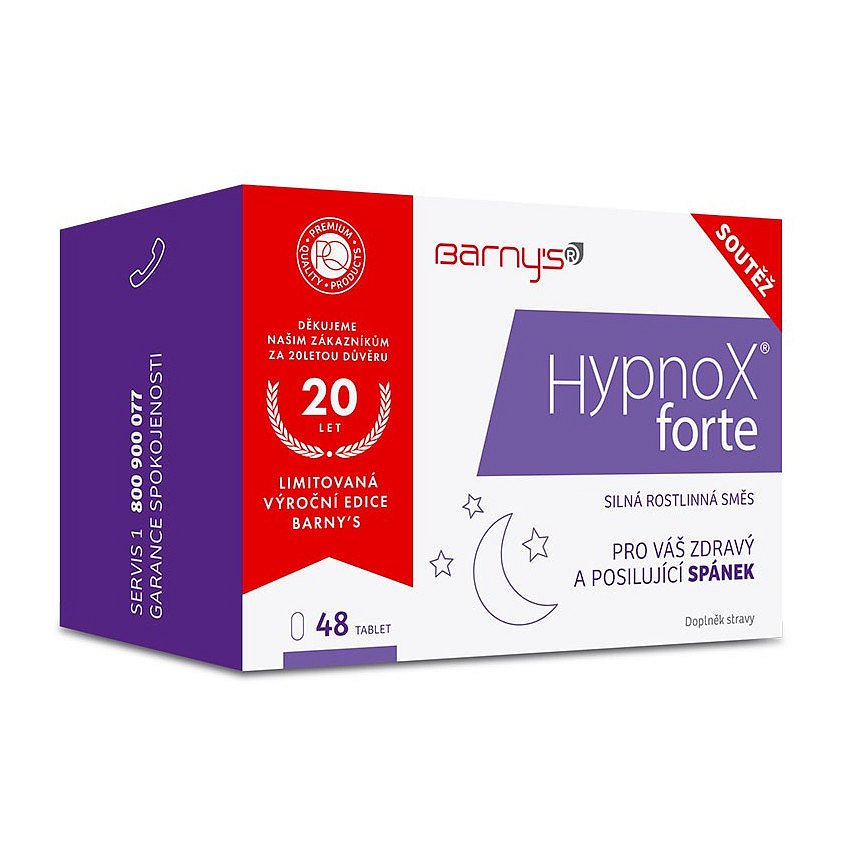 Barnys HypnoX Forte limitovaná edice tbl.48