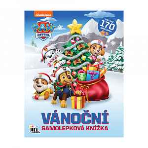 JIRI MODELS Samolepková knížka vánoční Tlapková Patrola 1 ks