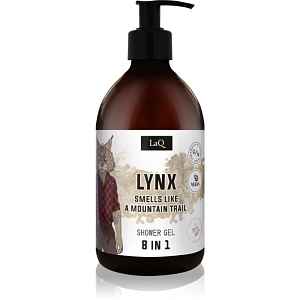 LaQ Lynx From Mountain svěží sprchový gel 8 v 1 500 ml