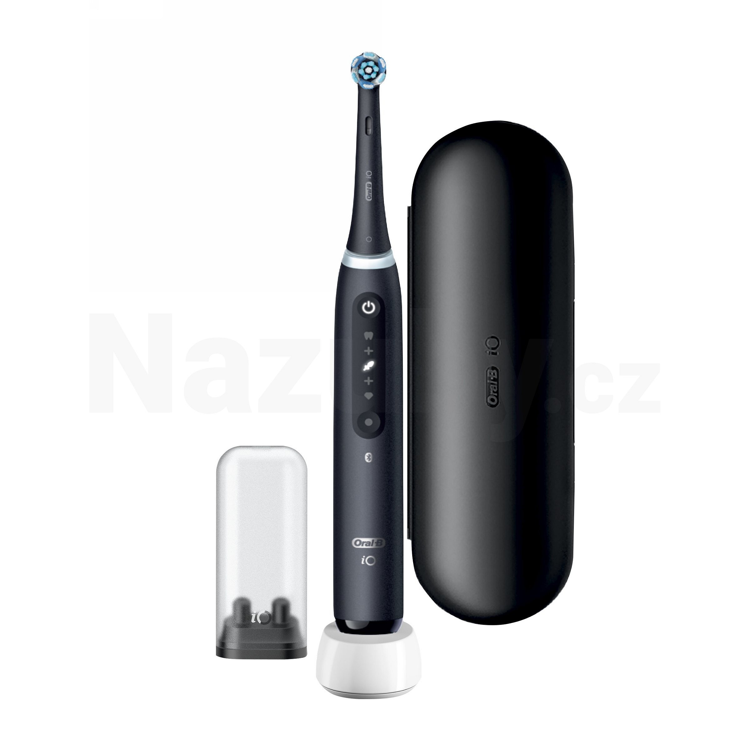 Oral-B iO Series 4 Black magnetický zubní kartáček - 100 dní na vyzkoušení produktu